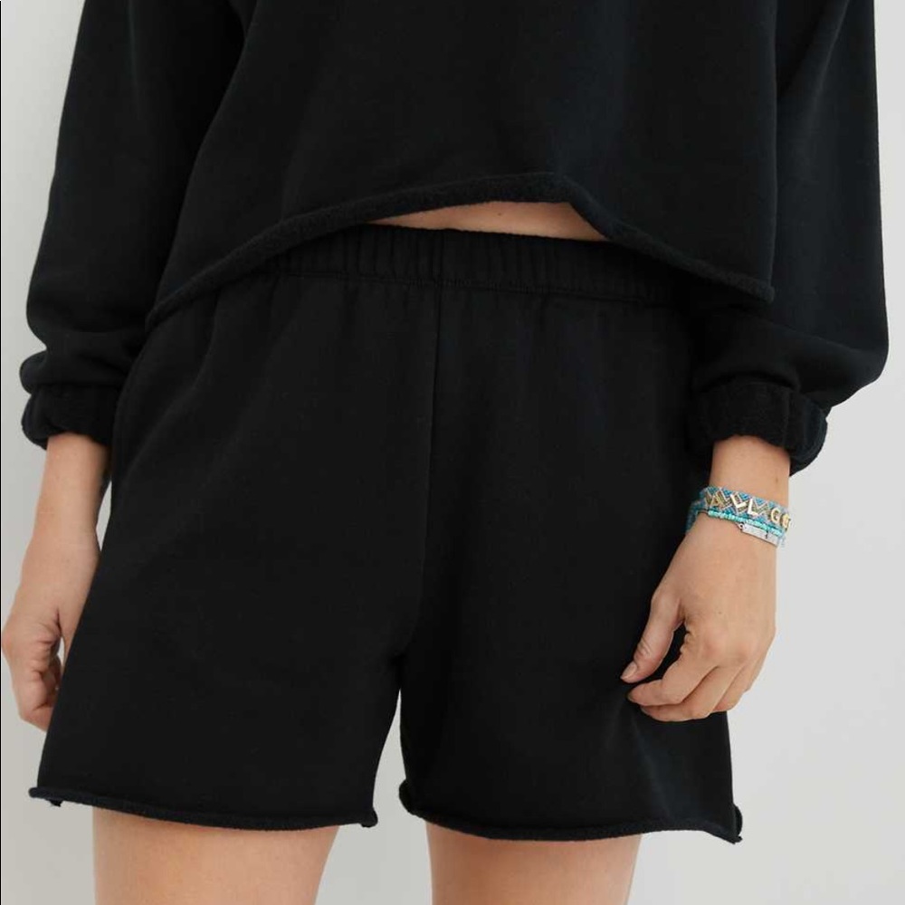 Aerie Fleece-of-mind high waisted short